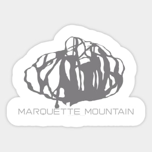 Marquette Mountain Resort 3D Sticker